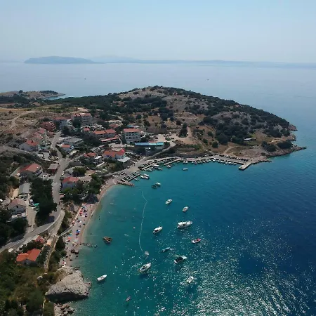 Apartment Jasna With Breathtaking Sea View, Terrace And Free Parking Hreljin Exterior foto